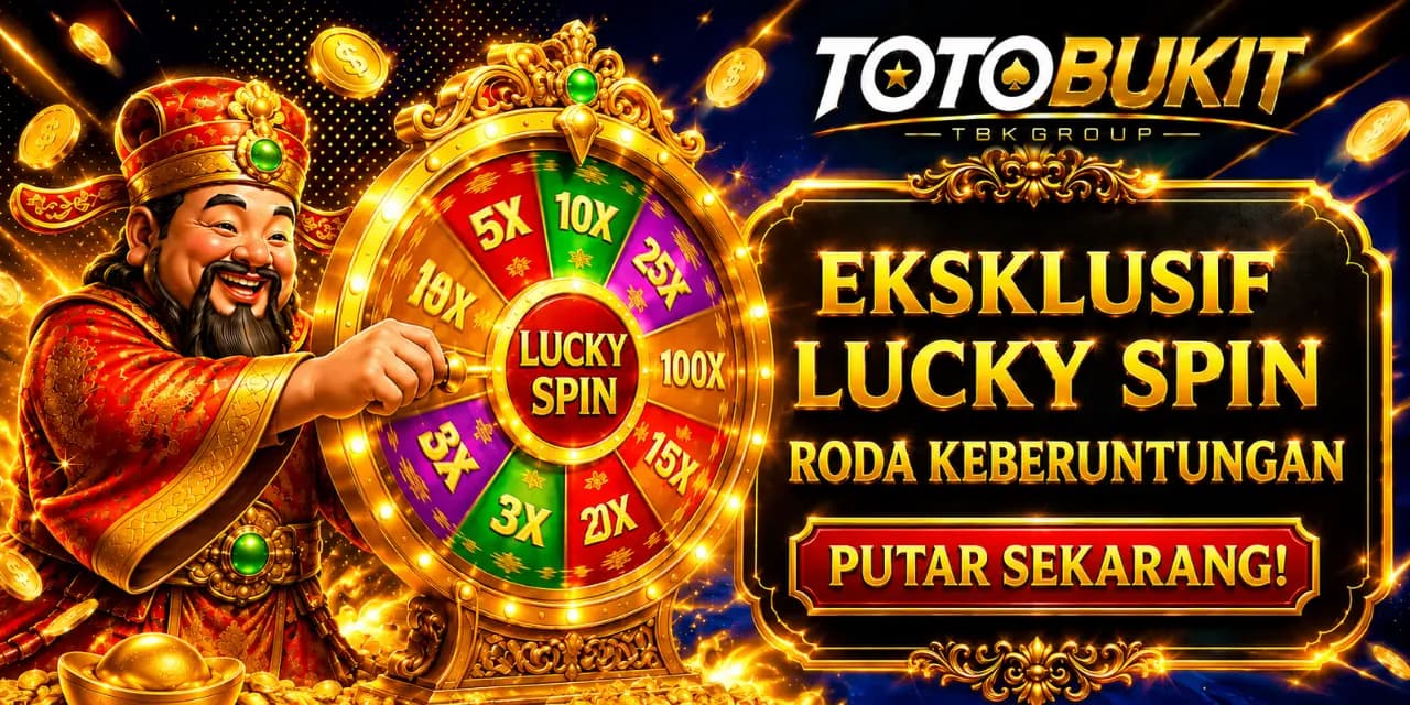 Lucky Spin Totobukit - Putar Menang Hadiah Harian